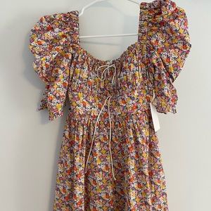 For Love and Lemons Libby Mini Dress New With Tags